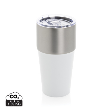 Logo trade business gift photo of: Fluid RCS certified recycled steel tumbler 500ml