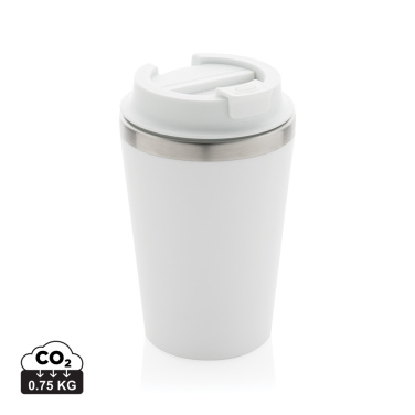 Logo trade promotional items image of: Java RCS recycled double wall tumbler 350ML