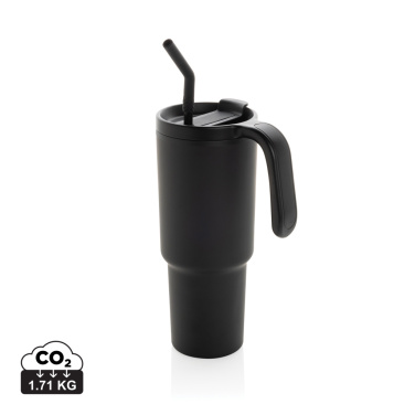 Logotrade promotional merchandise picture of: Graphic 360 RCS certified recycled steel tumbler 900ml