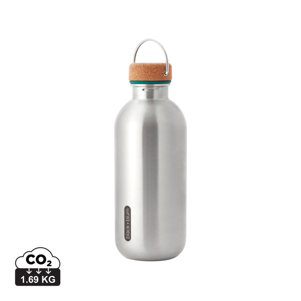 Logo trade corporate gifts image of: Black+Blum Steel Water Bottle 600ml