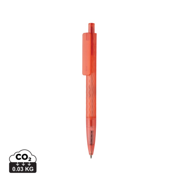 Logotrade promotional giveaway image of: X3 GRS recycled PC plastic pen frosted