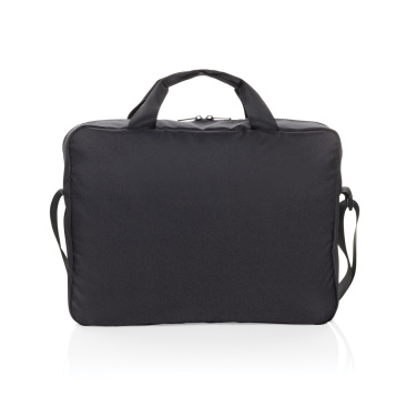 Logo trade corporate gifts picture of: Swiss Peak Aware™ RPET Essential 15.6 inch laptop bag