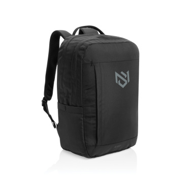 Logotrade promotional merchandise picture of: SP Aware™ RPET Edin 100% recycled 15.6 inch laptop backpack