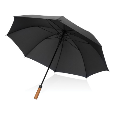 Logo trade promotional item photo of: Tony  Aware™ RPET 30 inch acacia auto open umbrella