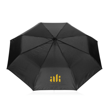 Logotrade promotional giveaway image of: Swiss Peak Vito Aware™ RPET 21 inch auto open/close umbrella