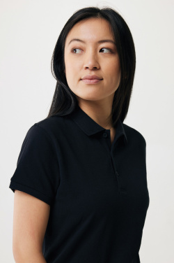 Logo trade promotional merchandise photo of: Iqoniq Yosemite women recycled cotton pique polo