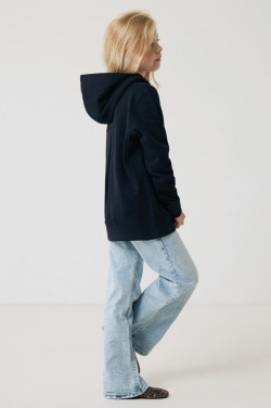 Logotrade promotional giveaway picture of: Iqoniq Yengo kids recycled cotton hoodie with sidepockets