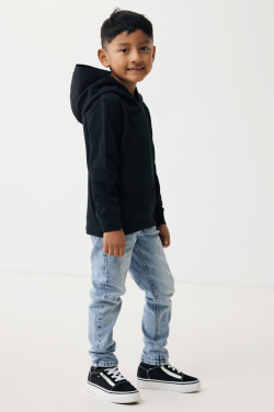 Logo trade promotional products picture of: Iqoniq Yengo kids recycled cotton hoodie with sidepockets