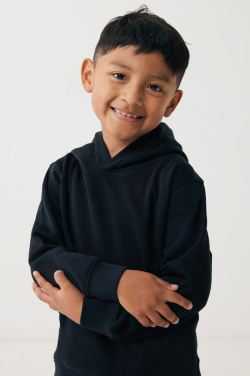 Logotrade promotional item image of: Iqoniq Yengo kids recycled cotton hoodie with sidepockets