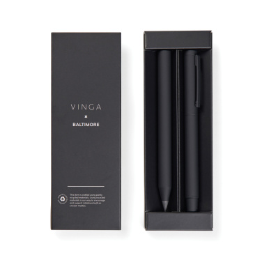 Logo trade promotional items image of: VINGA Baltimore RCS pen set