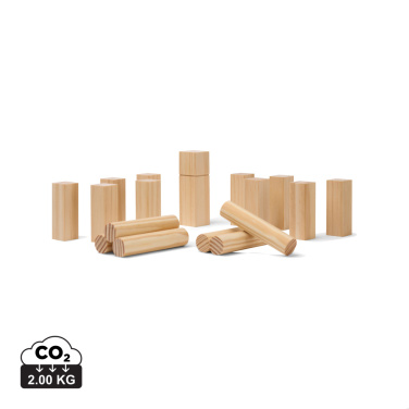 Logo trade business gift photo of: VINGA Kubb mini game