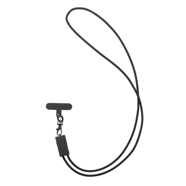 Logotrade promotional item image of: Terra RCS recycled PET phone cord with dual charge cable