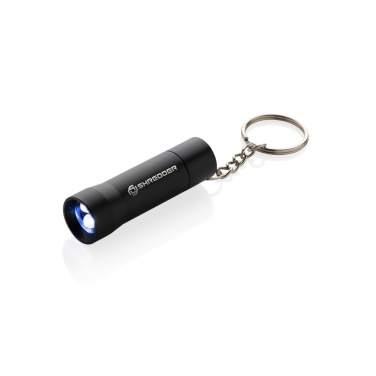 Logo trade promotional items image of: Flash RCS recycled aluminium keychain torch