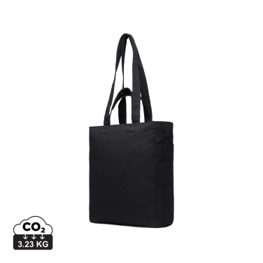 Logo trade promotional merchandise image of: VINGA Hilo AWARE™ recycled canvas zip tote