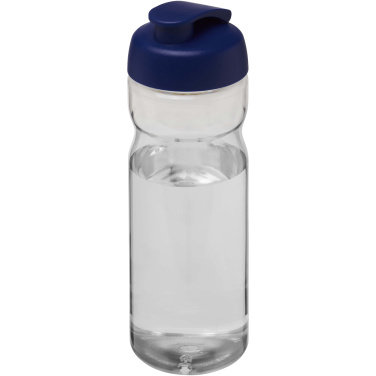 Logo trade corporate gifts image of: H2O Active® Eco Base 650 ml flip lid sport bottle