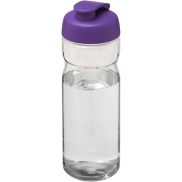 Logo trade corporate gift photo of: H2O Active® Eco Base 650 ml flip lid sport bottle