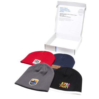 Logotrade promotional gift picture of: Beanie sample box