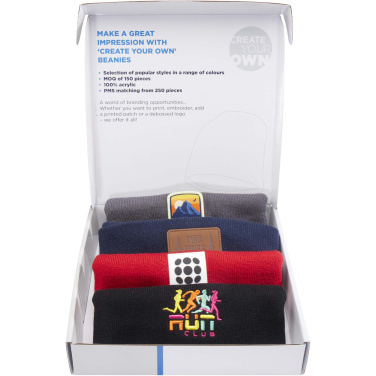 Logo trade promotional item photo of: Beanie sample box