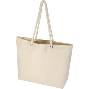 Logotrade promotional gift picture of: Florida 270 g/m² GRS recycled beach tote bag 18L