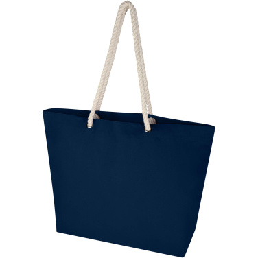 Logo trade corporate gifts image of: Florida 270 g/m² GRS recycled beach tote bag 18L