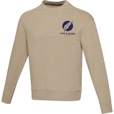 Logo trade promotional giveaway photo of: Jet unisex Aware™ recycled crewneck sweater