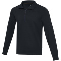 Tin unisex Aware™ recycled quarter zip sweater , Navy