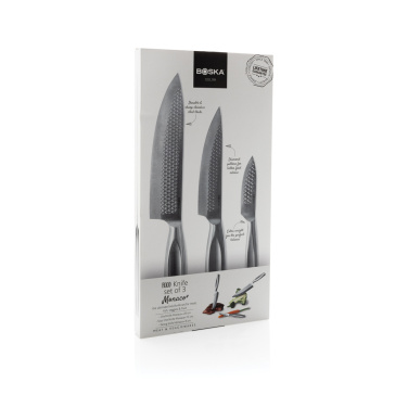 Logo trade promotional products image of: BOSKA Kitchen Knives Monaco+, set of 3