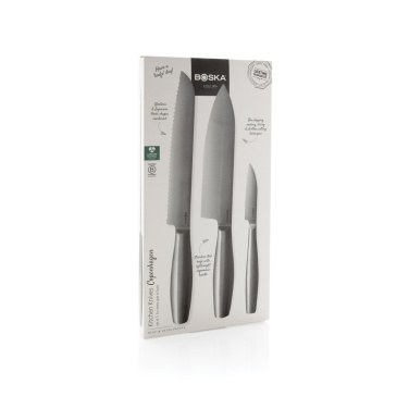 Logo trade promotional item photo of: BOSKA Kitchen Knives Copenhagen, set of 3