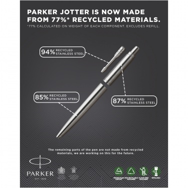 Logo trade reklaamtoote pilt: Parker Jotter SS pastapliiats