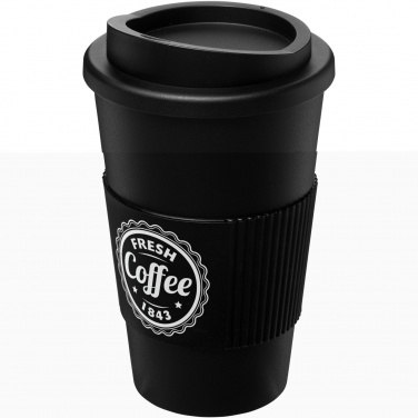 Logotrade reklaamtoote foto: Americano® 350 ml silikoonist võruga kohvitops