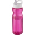 H2O Active® Base 650 ml tilaga kaanega spordipudel, Magenta / valge