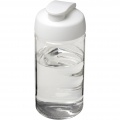 H2O Active® Bop 500 ml keeratava kaanega spordipudel, Läbipaistev / valge