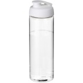 H2O Active® Vibe 850 ml keeratava kaanega spordipudel, Läbipaistev / valge