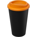 Americano® Eco 350 ml taaskasutatud trummel, Täismust/oranž