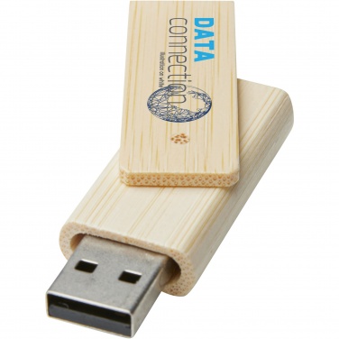 Logotrade reklaamtooted pilt: Pöörake 4 GB bambusest USB-mälupulka