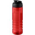 H2O Active® Eco Treble 750 ml keeratava kaanega spordipudel, Punane / Täismust