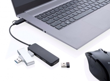 Logo trade ärikingituse pilt: RCS taaskasutatud plastist kahe sisendiga USB-jaotur