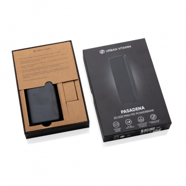 Logotrade reklaamkingid pilt: Urban Vitamin Pasadena 20 000 mAh 18W PD toitepank