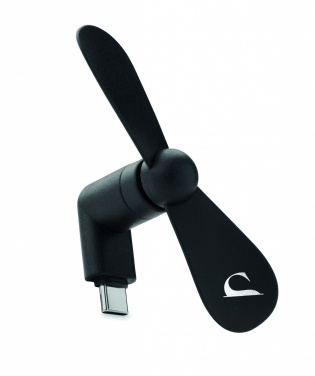 Logo trade reklaamtoote pilt: Kaasaskantav USB-C ventilaator