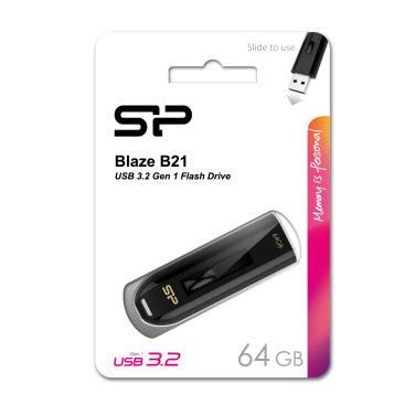 Logo trade reklaamkingid foto: Pendrive Silicon Power Blaze B21 3.1