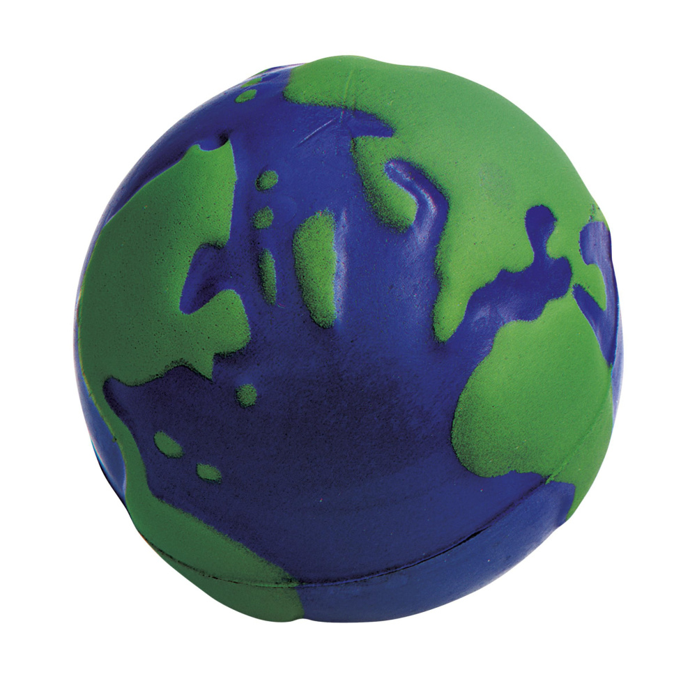 Logo trade ärikingi pilt: StressGlobe Ø 6,5 cm stressipall