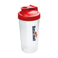 Shaker Protein 600 ml joogitops, punane