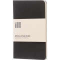 Moleskine Cahier Journal-muistivihko, PK-koko - viiva, Tasainen musta