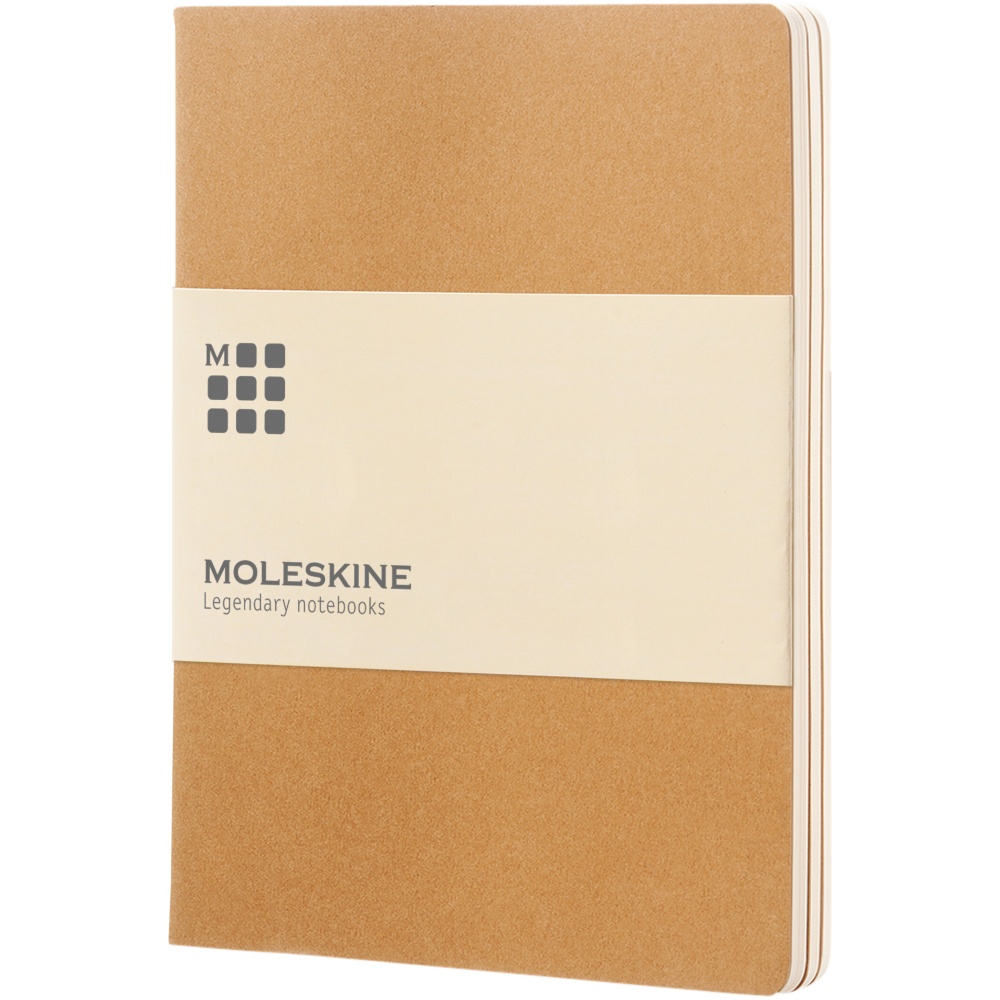 Logotrade liikelahjat mainoslahjat tuotekuva: Moleskine Cahier Journal-muistivihko, XL-koko - tavallinen