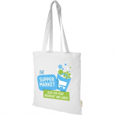 Logo trade mainoslahjat tuotekuva: Orissa 100 g/m² organic cotton tote bag 7L