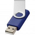 Rotate-basic-USB-muistitikku, 2 Gt, Sininen/hopea