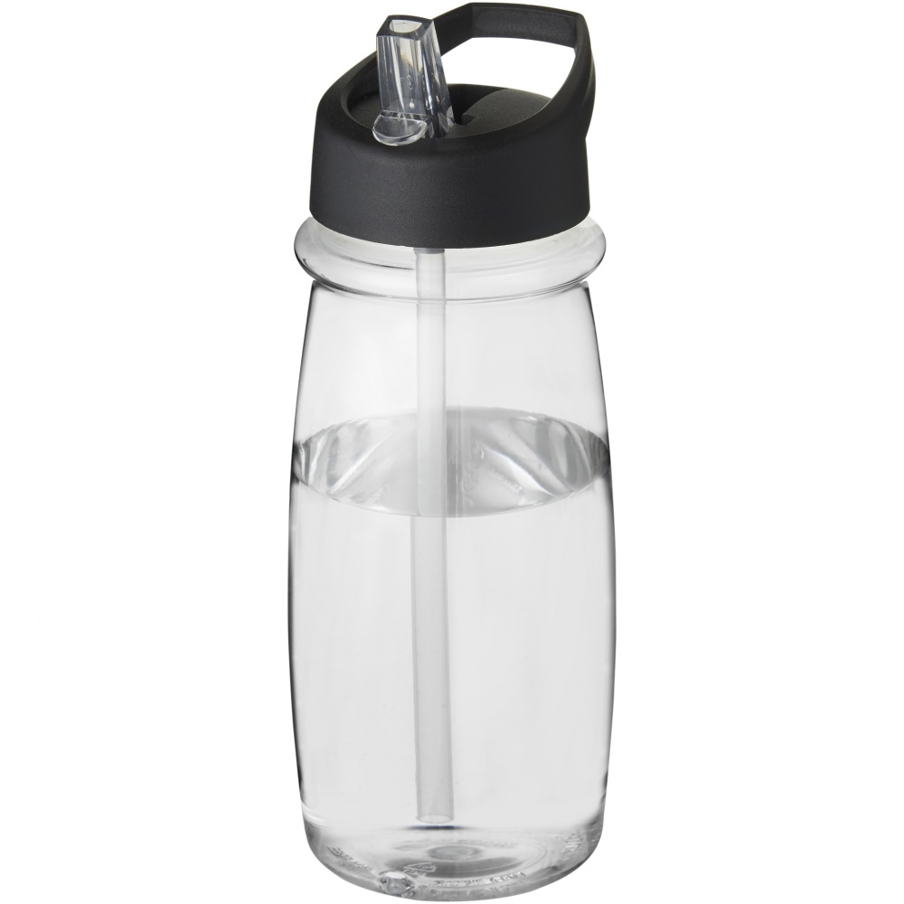 Logo trade mainoslahjat tuotekuva: H2O Active® Pulse 600 ml -urheilujuomapullo kaatonokkakannella