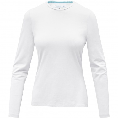 Logo trade mainoslahja kuva: Ponoka long sleeve women's organic t-shirt