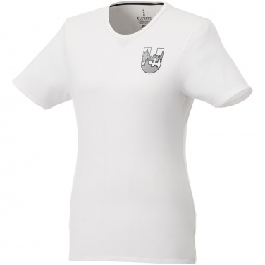 Logotrade mainoslahja tuotekuva: Balfour short sleeve women's organic t-shirt