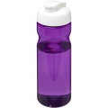 H2O Active® Eco Base 650 ml -urheilujuomapullo läppäkannella, Violetti/Valkoinen